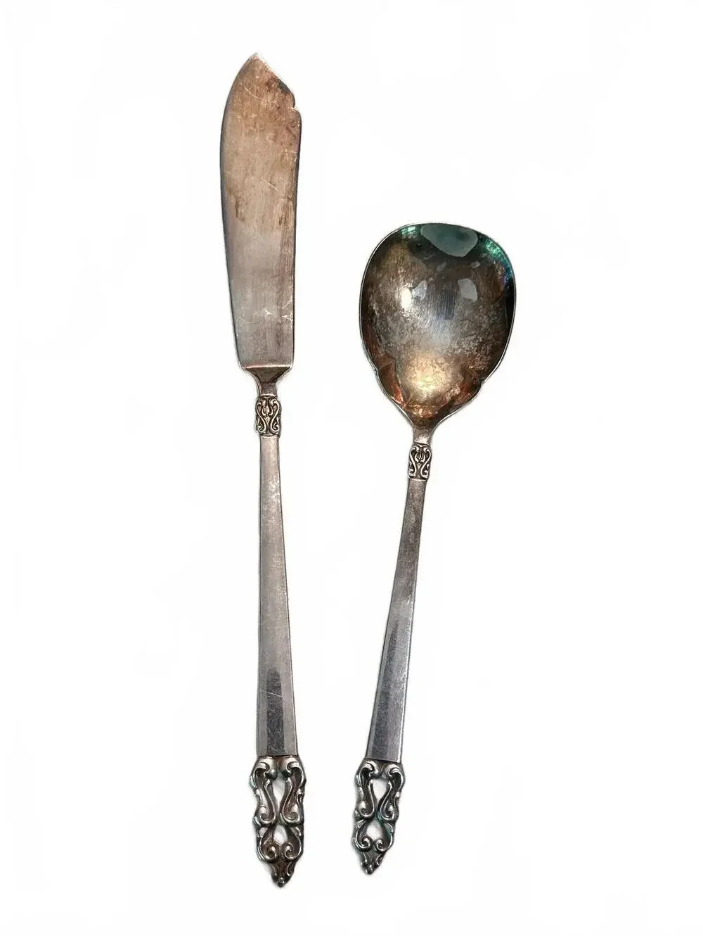 1847 Rogers Bros King Frederik Silverplate Service Pieces